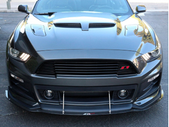 APR Performance Carbon Fiber Front Wind Splitter Roush Bumper (15-17)