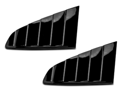 MP Concepts Quarter Window Louvers - Gloss Black (15-23)