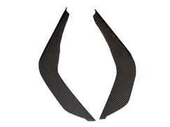 APR Performance Carbon Fiber Front Bumper Canards (2024-25 Mustang GT / EB)