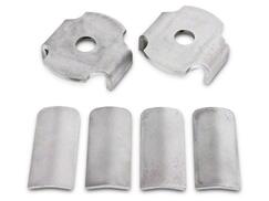 BMR Suspension Rear Cradle Bushing Inserts - Bare Steel (15-24)