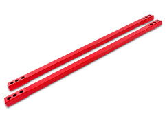 BMR Suspension Chassis Jacking Rails - Red (15-23)