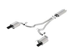 Borla EC-Type Cat-Back Exhaust - Black Tips (15-17 GT)