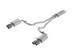 Borla Touring Cat-Back Exhaust - Carbon Fiber Black Tips (18-23 GT)