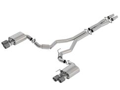 Borla S-Type Cat-Back Exhaust - Carbon Fiber Tips (18-23 GT Fastback)