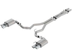 Borla ATAK Cat-Back Active Exhaust - Chrome Tips (18-23 GT Fastback)
