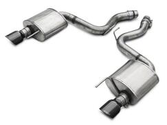Corsa 3" Touring Axle Back Exhaust - Black Tips (15-17 GT Fastback)