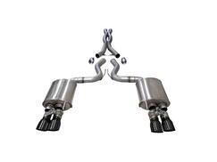 Corsa Xtreme Cat-Back Exhaust - Black Tips (18-23 GT)