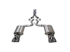 Corsa Xtreme Cat-Back Exhaust - Gunmetal Tips (18-23 GT)