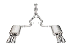 Corsa Performance Xtreme Cat-Back Exhaust - Polished Tips (2024-25 Mustang GT)