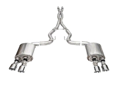 Corsa Performance Xtreme Cat-Back Exhaust - Polished Tips (2024-25 Dark Horse)