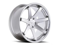 Ferrada FR1  Machine Silver w/ Chrome Lip Wheel Kit - 20x9/20x10.5 (15-23)