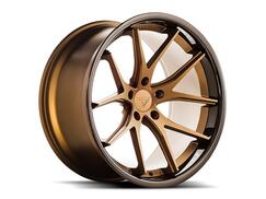 Ferrada FR2 Matte Bronze w/ Gloss Black Lip Wheel Kit - 20x9/20x10.5 (15-23)