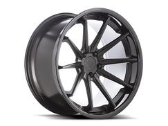 Ferrada FR4 Matte Black w/ Gloss Black Lip Wheel Kit - 20x9/20x10.5 (15-23)