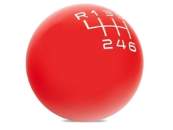 Hustle Performance 6 Speed Manual Shift Knob - Red (15-24)