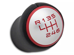 Hustle Performance GT350R Style Shift Knob - Red (15-23)