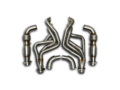 Herrod Performance 1-7/8" X 3" Stainless Steel Long Tube Headers & Cats (15-23 GT)