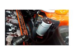 JLT Passenger Side Oil Seperator 3.0 - Clear Anodized (15-17 GT)