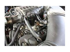 JLT Passenger Side Oil Seperator 3.0 For Roush / VMP Supercharger - Black Anodized (15-17 GT)