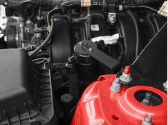 JLT Passenger Side Oil Seperator 3.0 - Black Anodized (15-23 EB)