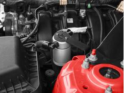 JLT Passenger Side Oil Seperator 3.0 - Clear Anodized (15-23 EB)