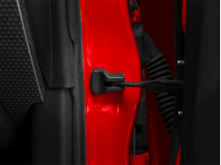 MP Concepts Door Hinge Cover Set - Black (15-23)