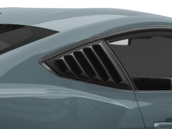 MP Concepts Open Quarter Window Louvers - Matte Black (2024+ Mustang)