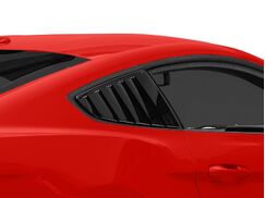 MP Concepts Quarter Window Louvers - Gloss Black (15-23)