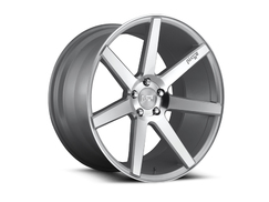 Niche Verona M179 Gloss Silver w/ Machined Face Wheel Kit - 20x9/20x10 (15-23)