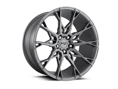 Niche Staccato M182 Matte Gunmetal Gray Wheel Kit - 20x9/20x10 (15-23)