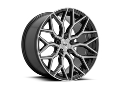 Niche Mazzanti M262 Gloss Black w/ Brushed Face Wheel Kit - 20x9/20x10.5 (15-23)