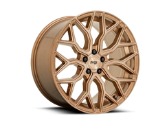 Niche Mazzanti M263 Platinum Bronze w/ Brushed Bronze Tint Wheel Kit - 20x9/20x10.5 (15-23)