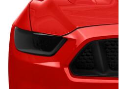 SpeedForm Smoked Headlight Covers (15-17)