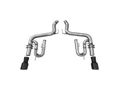 Solo Performance Muffler Delete Axle-Back Exhaust w/ Black Tips (15-17 GT)