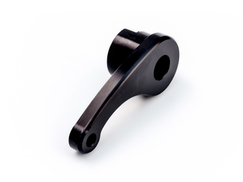 UPR Products Billet Hood Latch Release Lever - Black (15-23)
