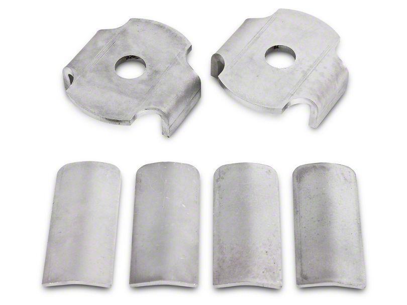 BMR Suspension Rear Cradle Bushing Inserts - Bare Steel (15-23)