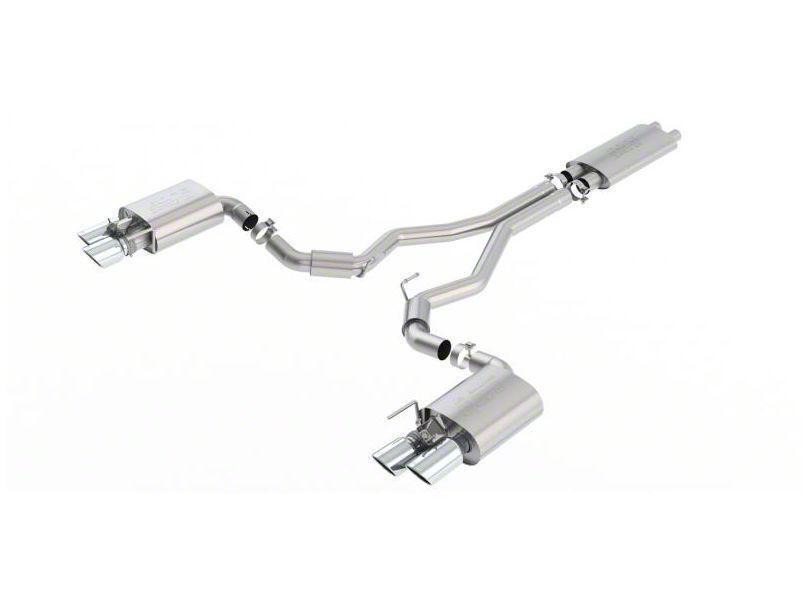 Borla Touring ECE Approved Cat-Back Exhaust - Chrome Tips (18-23 GT Fastback)