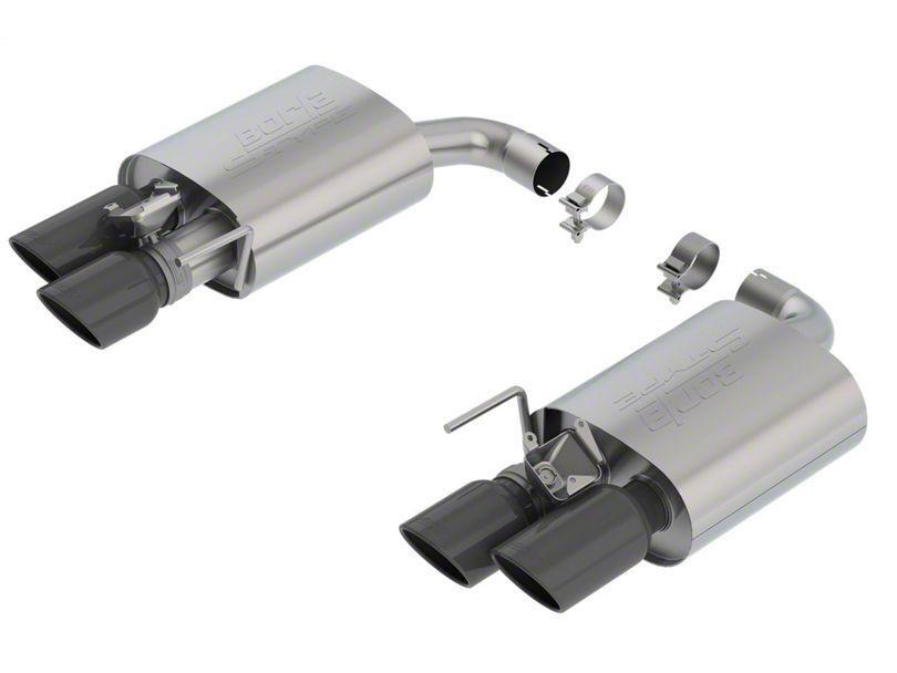 Borla S-Type Axle-Back Exhaust Systems w/ Black Tips (18-23 GT)