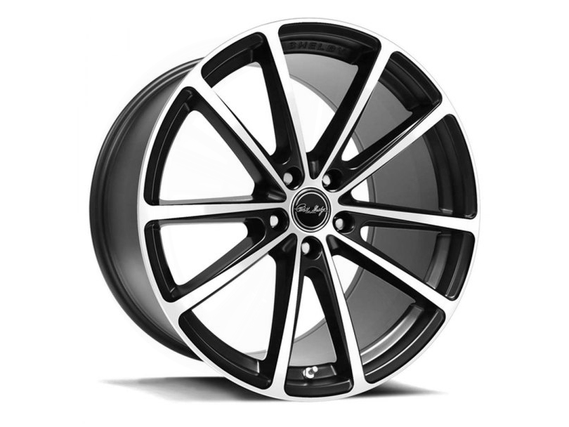 Carroll Shelby CS10 Black Machined Wheel Kit - 20x9.5/20x11 (15-23)