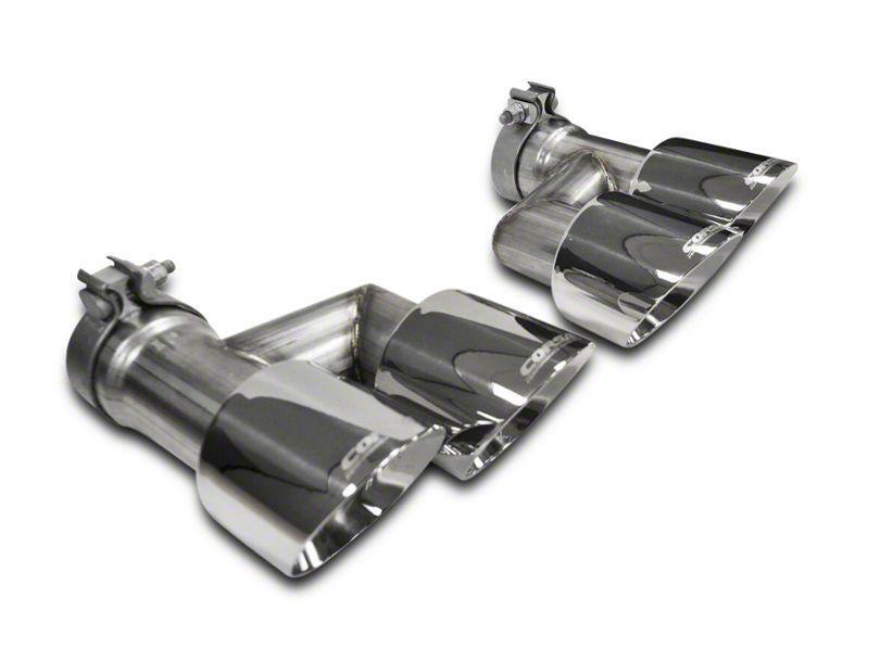 Corsa Pro Series Quad 4 inch Exhaust Tip Kit - Polished (15-17 GT)