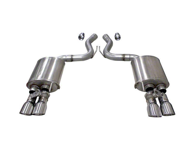 Corsa Sport Axle Back Exhaust - Polished Tips (18-23 GT)