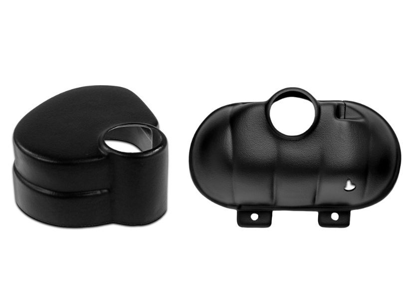 Enhanced Composites Black Coolant Tank Cover + Brake Cylinder Cover (15-23)