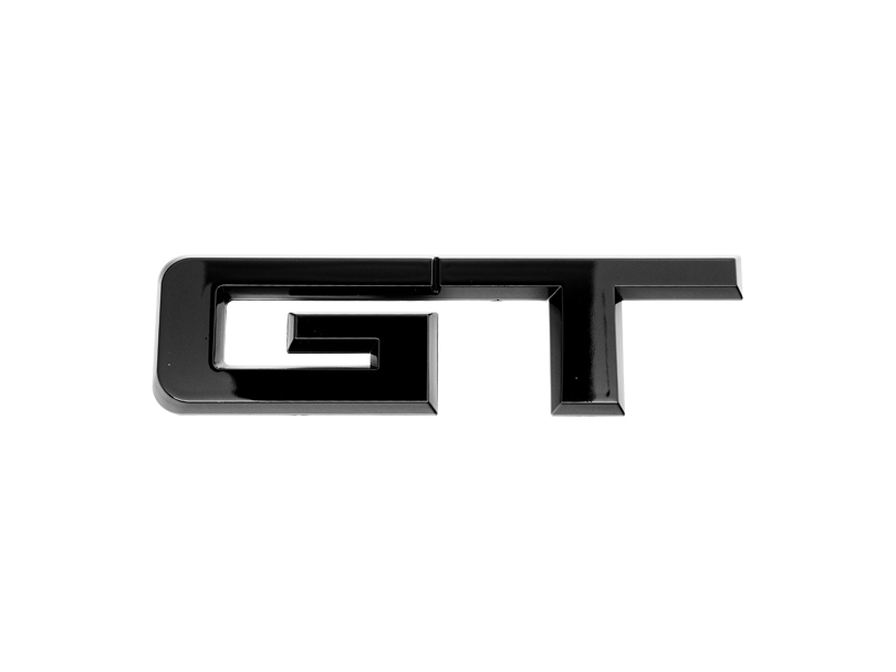 Gloss Black Rear Mustang GT Emblem (15-23 GT)