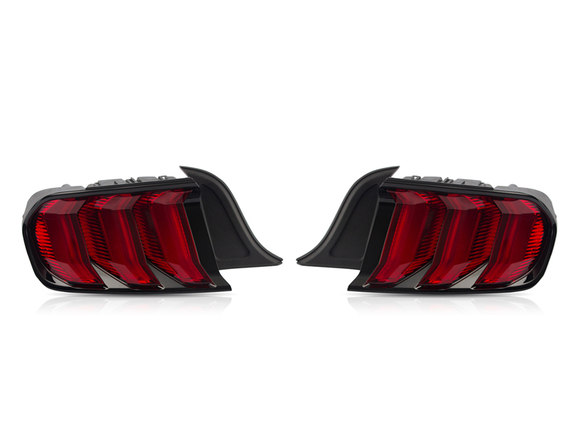 EPM Replacement 2018-23 Style Tail Lights 7 Modes - RED Lens (15-23)
