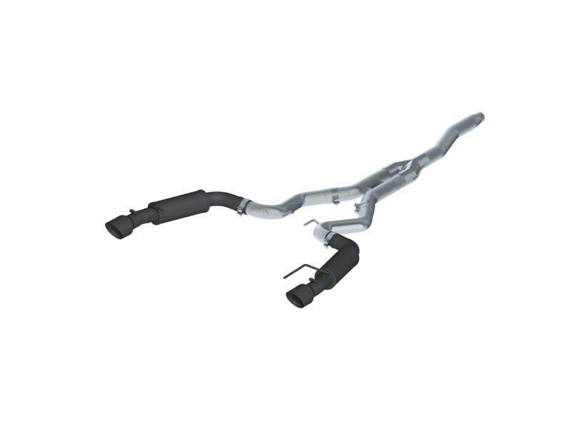 MBRP Black Series Cat-Back Exhaust w/ Y-Pipe - Race Version (15-17 EB Fastback)