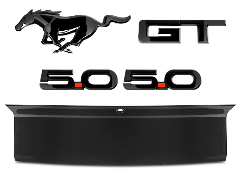 MP Concepts Replacement Decklid W/ Gloss Black GT Emblem Kit (15-23 GT)