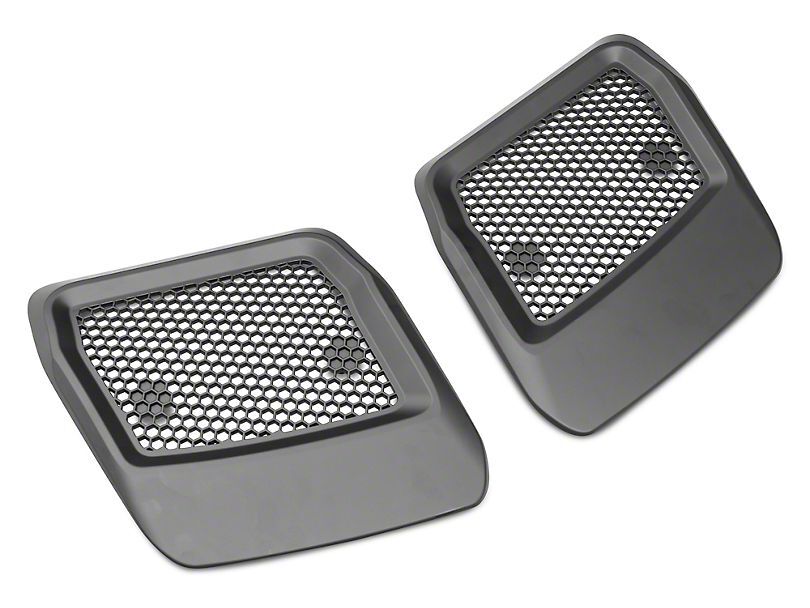 MP Concepts Hood Vents - Matte Black (18-23)