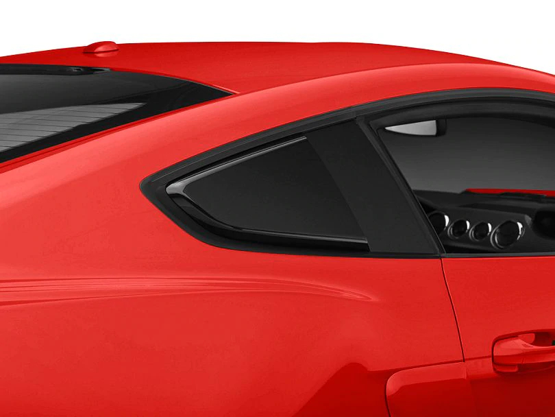 MP Concepts Quarter Window Scoops - Gloss Black (15-23)