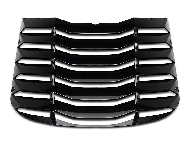 MP Concepts Rear Window Louvers - Gloss Black (15-23)