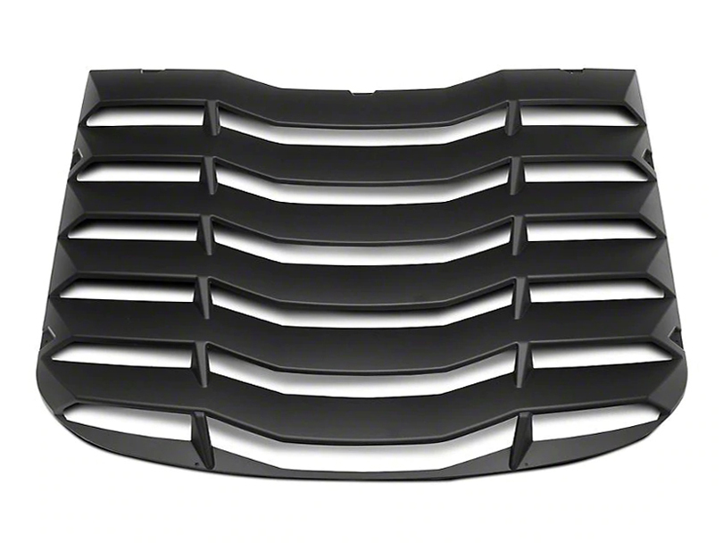 MP Concepts Rear Window Louvers - Matte Black (15-23)