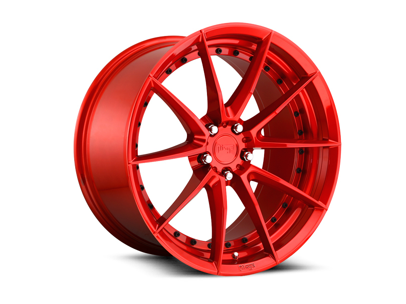 Niche Sector M213 Gloss Red Wheel Kit - 20x9/20x10.5 (15-23)